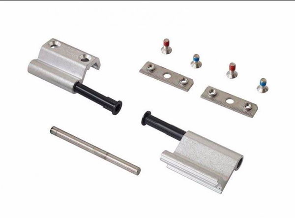Петли поворотные Alu 540-10 DE (50-70кг) без покрытия 815700
