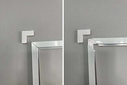 В наличии внутренний уголок для москитной сетки